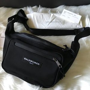 balenciaga chain fanny pack